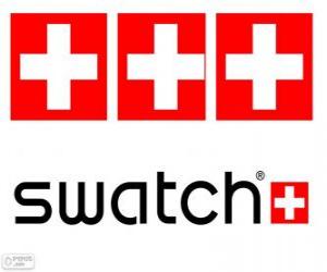 пазл Swatch логотип